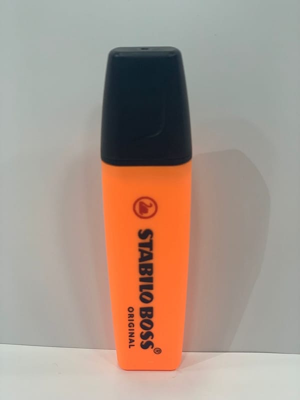 Stabilo Boss Evidenziatore Arancione Fluorescente